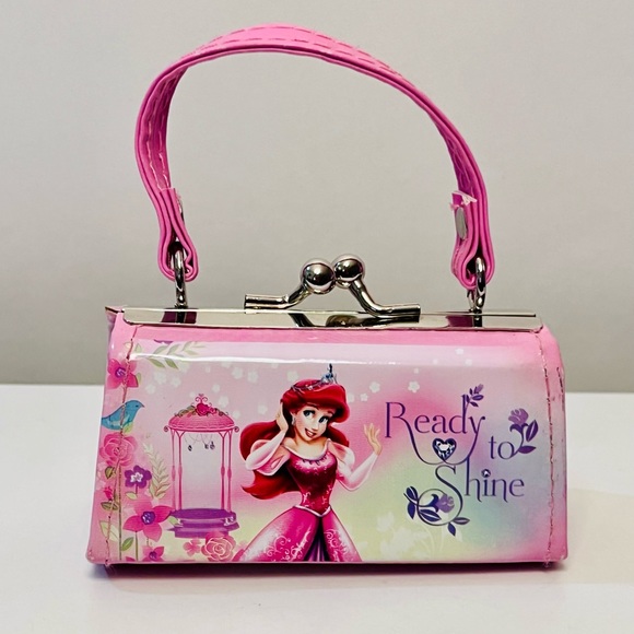 Disney Store Little Mermaid Jewelry Box, Necklace, and Bag - Picture 10 of 16